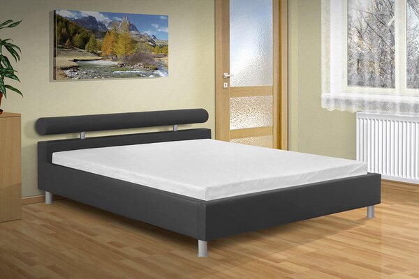 Moderná manželská posteľ Doroty 140x200 cm Barva: eko šedá