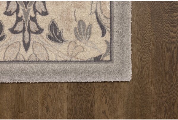 Béžový vlnený koberec 133x190 cm Archie beige – Agnella