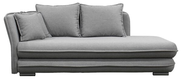 LEŽADLO, textil, sivá MID.YOU - Online Only obývacie izby, Online Only