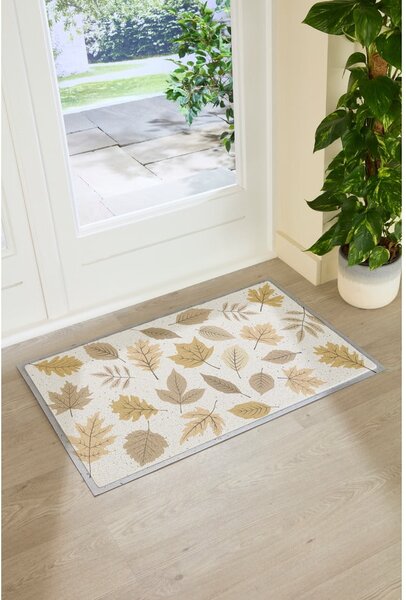 Rohožka 40x70 cm Autumn Neutral Leaves – Artsy Doormats