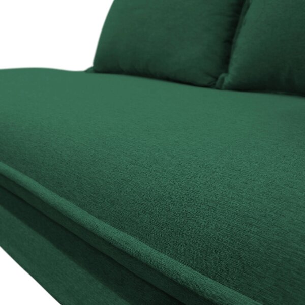 LEŽADLO, textil, zelená MID.YOU - Online Only obývacie izby, Online Only