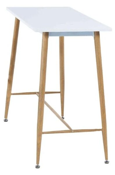Barový stolík v bielej farbe (k297902)