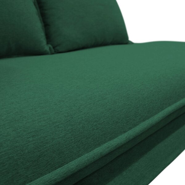LEŽADLO, textil, zelená MID.YOU - Online Only obývacie izby, Online Only