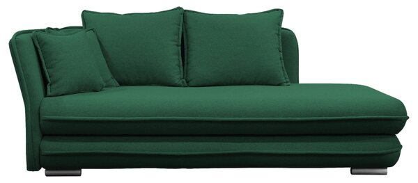LEŽADLO, textil, zelená MID.YOU - Online Only obývacie izby, Online Only