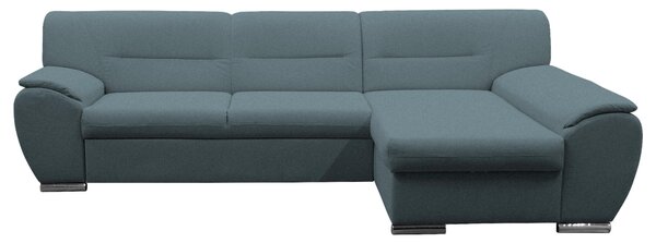 ROHOVÁ SEDAČKA, textil, modrá MID.YOU - Sedačky, Online Only
