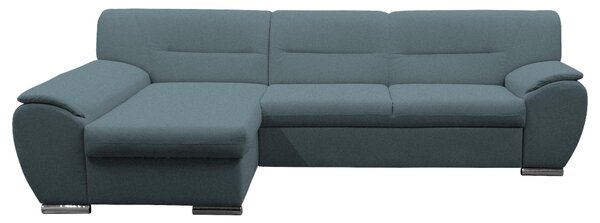 ROHOVÁ SEDAČKA, textil, modrá MID.YOU - Sedačky, Online Only