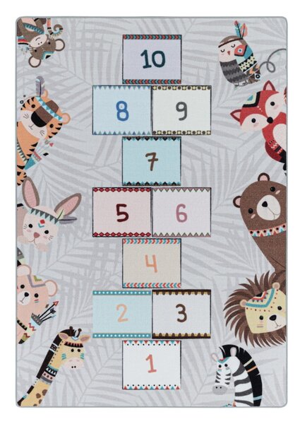 Sivý detský koberec 120x170 cm Play – Ayyildiz Carpets