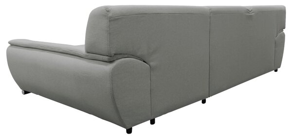 ROHOVÁ SEDAČKA, textil, svetlosivá MID.YOU - Sedačky, Online Only