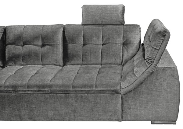ROHOVÁ SEDAČKA, textil, sivá MID.YOU - Sedačky, Online Only