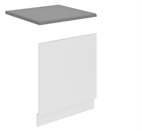 Panel na umývačku Belini Premium Full Version odkrytý 60 cm biely mat s pracovnou doskou