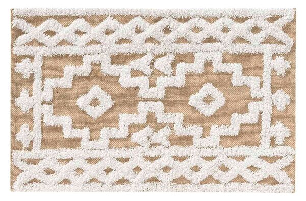 Béžový koberec s prímesou juty 60x90 cm Medine – douceur d'intérieur