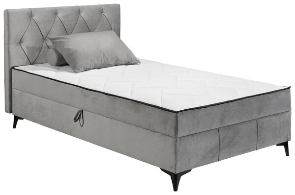 AMERICKÁ POSTEĽ, 120/200 cm, sivá MID.YOU - Online Only spálne, Online Only