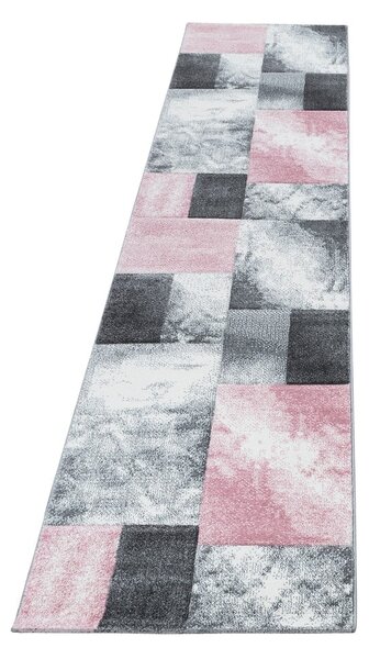 Ružovo-sivý behúň 80x300 cm Hawaii – Ayyildiz Carpets