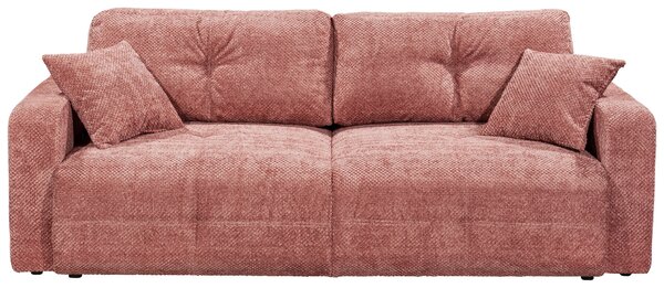 ROZKLADACIA POHOVKA, textil, koralová MID.YOU - Sedačky, Online Only
