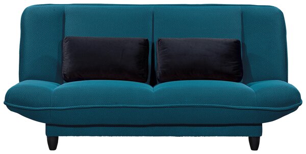 ROZKLADACIA POHOVKA, textil, petrolejová MID.YOU - Sedačky, Online Only