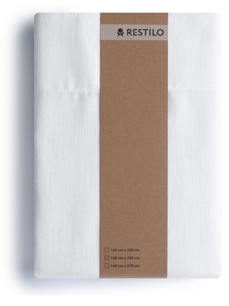 Biely záves 140x270 cm Valeta – Restilo
