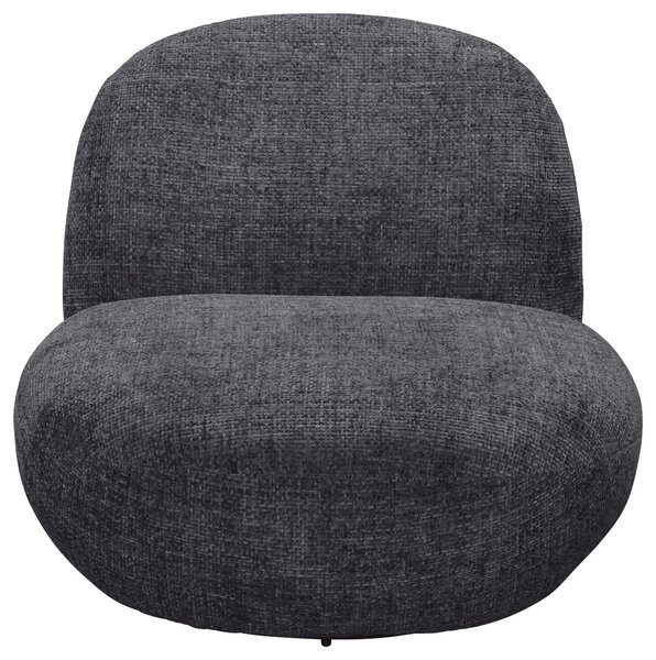 KRESLO, textil, antracitová MID.YOU - Online Only obývacie izby, Online Only