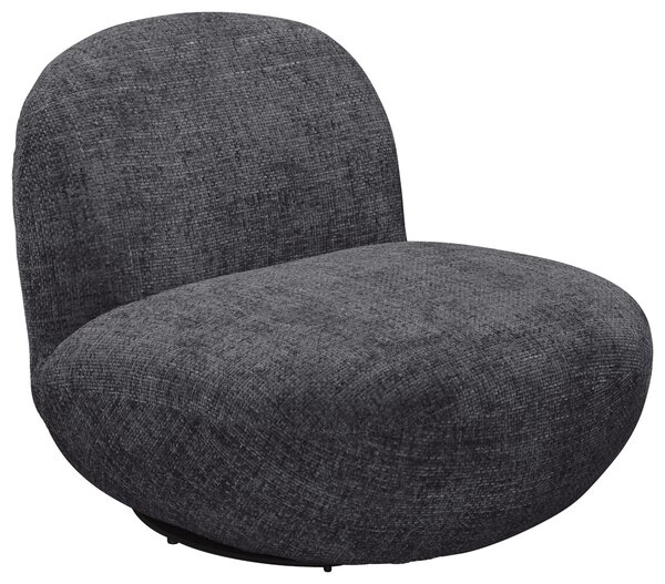 KRESLO, textil, antracitová MID.YOU - Online Only obývacie izby, Online Only