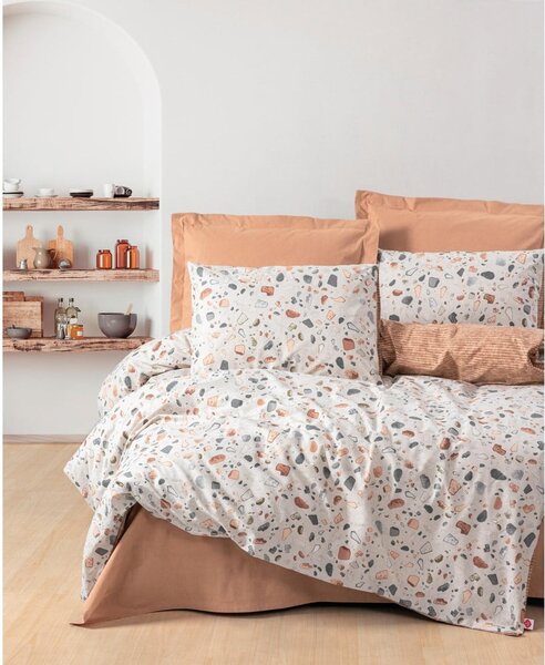 Obliečky na dvojlôžko/predĺžené z bavlny Renforcé 240x220 cm Earth-Inspired Calm – Mila Home Luxury