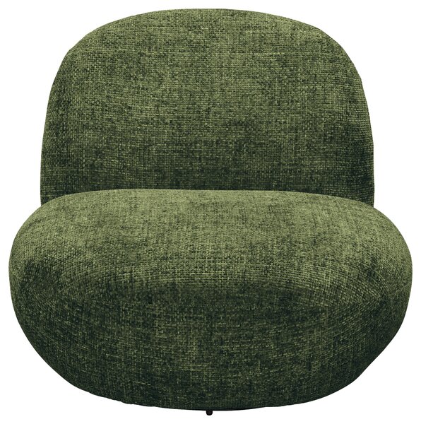 KRESLO, textil, tmavozelená MID.YOU - Online Only obývacie izby, Online Only