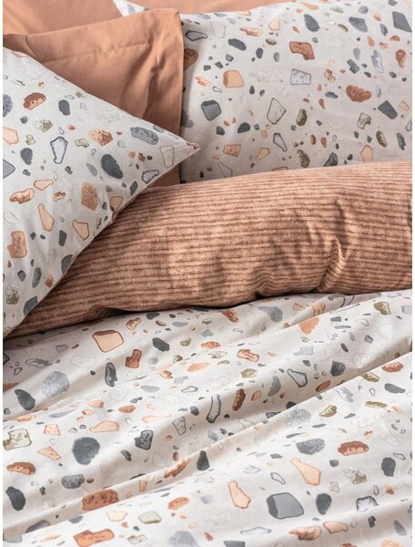 Obliečky na dvojlôžko/predĺžené z bavlny Renforcé 240x220 cm Earth-Inspired Calm – Mila Home Luxury