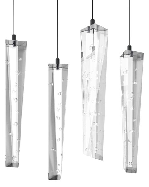 ZÁVESNÉ LED SVIETIDLO, 117/20/110 cm Eglo - Online Only bytové doplnky, Online Only