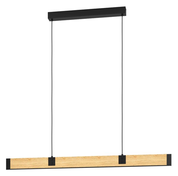 ZÁVESNÉ LED SVIETIDLO, 177,5/5/150 cm Eglo - Online Only bytové doplnky, Online Only