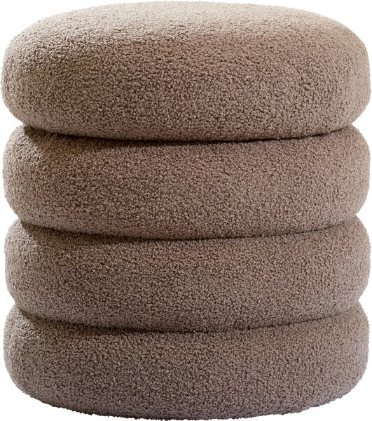 TABURETKA, textil, 41/42/41 cm Xora - Kreslá