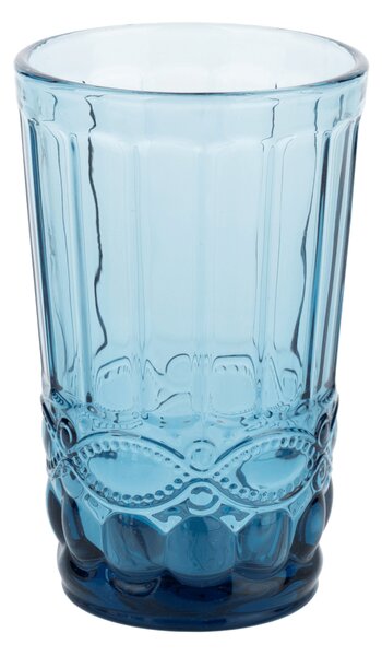 KONDELA Poháre na vodu, set 4 ks, 350 ml, farebné vintage, SAVOY TYP 1