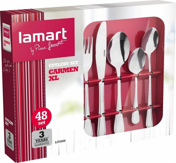 Lamart XL LT 5006 Carmen 48-dielna sada príborov