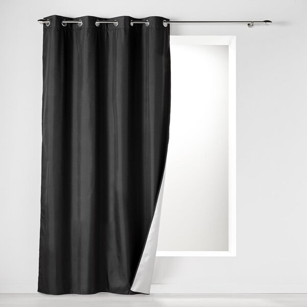 Čierny termo záves 140x260 cm Icemount – douceur d'intérieur