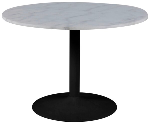 JEDÁLENSKÝ STÔL, čierna, biela, 110/110/75 cm P & B - Stoly, Online Only