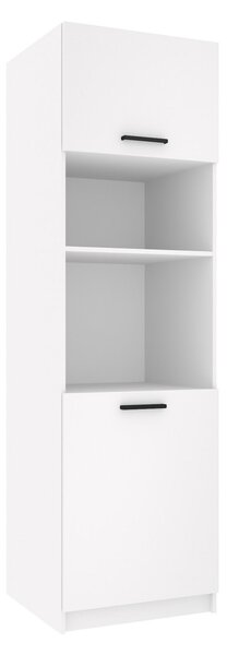 Vysoká kuchynská skrinka Belini pre vstavanú rúru 60 cm biely mat