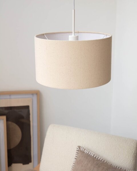 Krémové tienidlo ø 40 cm Nazli – Kave Home