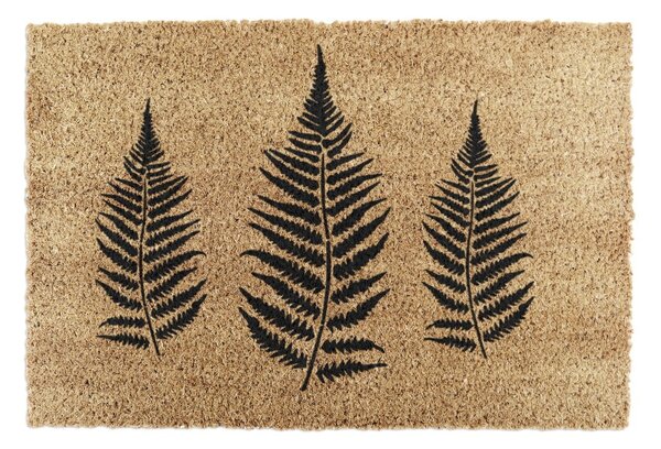 Rohožka z kokosového vlákna 40x60 cm Fern Leaf – Artsy Doormats