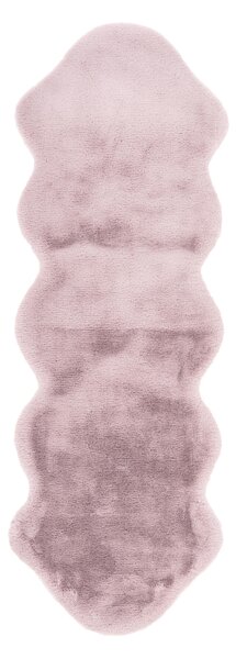 UMELÁ KOŽUŠINA, 60/180 cm, ružová - Online Only bytové doplnky, Online Only