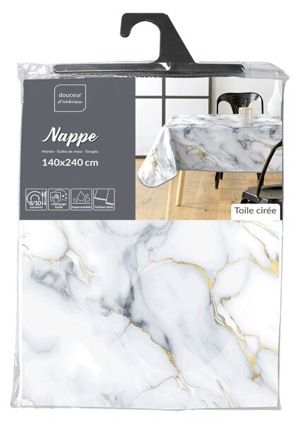 Umývateľný obrus 140x240 cm Marquina – douceur d'intérieur