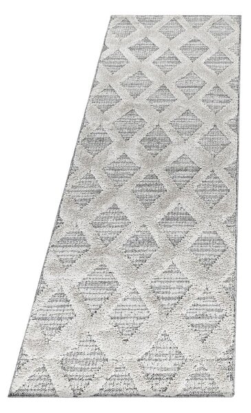 Svetlosivý behúň 80x250 cm Pisa – Ayyildiz Carpets