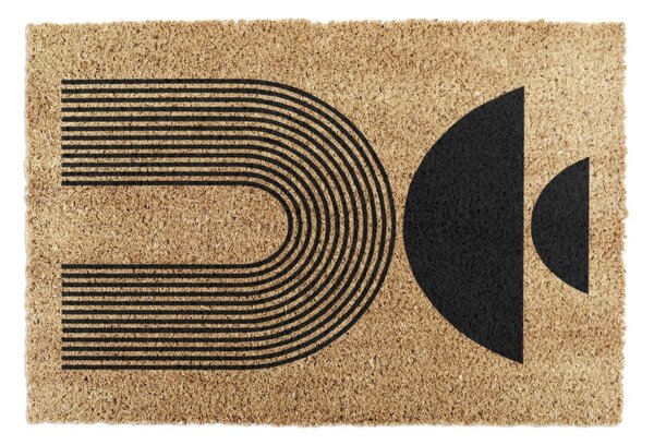 Rohožka z kokosového vlákna 40x60 cm Half Moon – Artsy Doormats