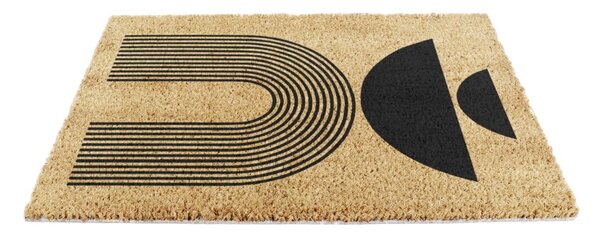 Rohožka z kokosového vlákna 40x60 cm Half Moon – Artsy Doormats