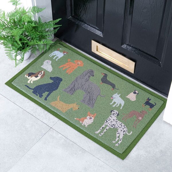 Rohožka 40x70 cm Dog Breeds – Artsy Doormats