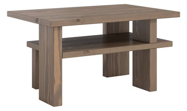 Hnedý konferenčný stolík z borovicového dreva 45x68 cm Japan – Karup Design