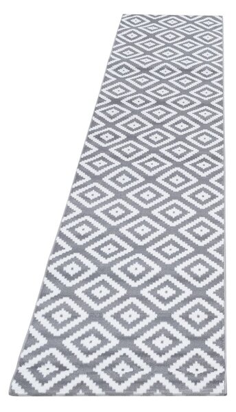 Svetlosivý behúň 80x300 cm Plus – Ayyildiz Carpets