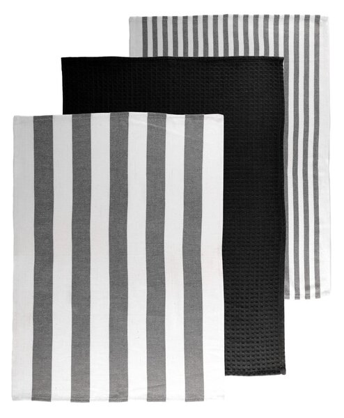 Bavlnené utierky v súprave 3 ks 51x74 cm Marra – Tiseco Home Studio