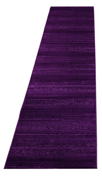 Tmavofialový behúň 80x300 cm Plus – Ayyildiz Carpets