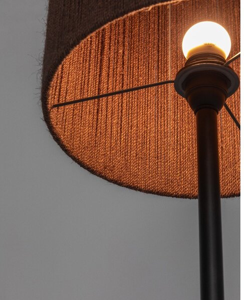 Stolová lampa v tmavoprírodnej farbe z masívu akácie (výška 147 cm) Kor – Kave Home