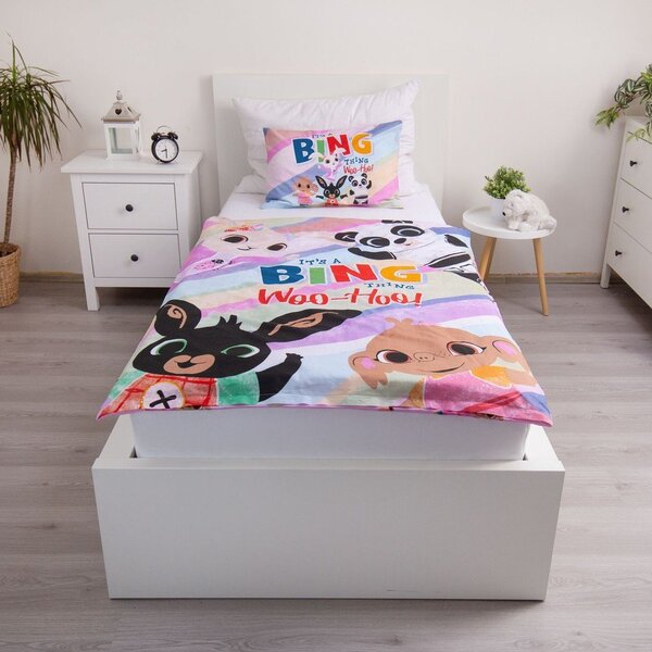Bavlnené detské obliečky do postieľky 100x135 cm Bing "It's a thing" – Jerry Fabrics