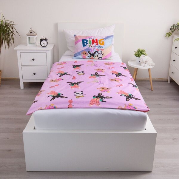 Bavlnené detské obliečky do postieľky 100x135 cm Bing "It's a thing" – Jerry Fabrics