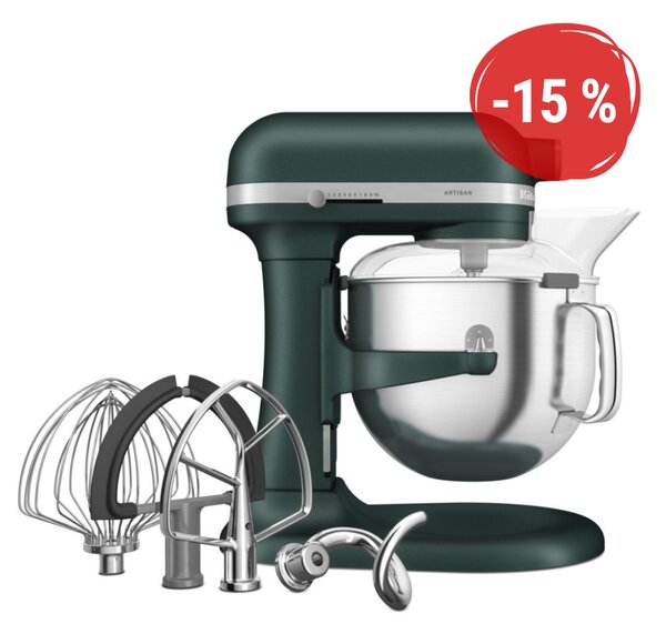 Kuchynský robot KitchenAid 5KSM70SHX - zelená