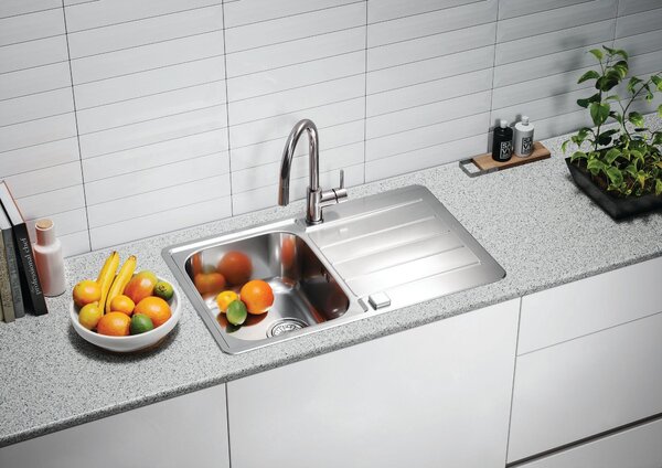 Alveus LINE MAX 80 SAT 1136608 - Drez nerezový 790x500mm, vanička 340x420x190mm,leštený